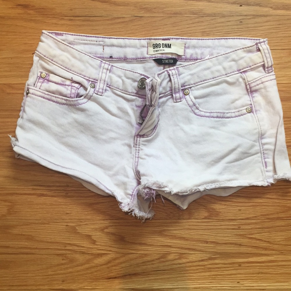 Purple Cute jean shorts!!! Size 1